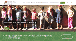 Desktop Screenshot of counciloakmontessori.org